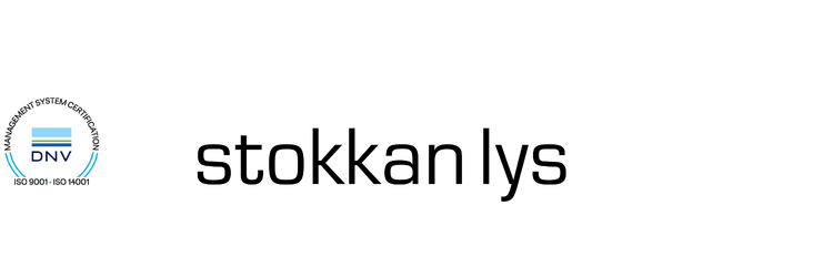 Stokkan lys og DNV logo