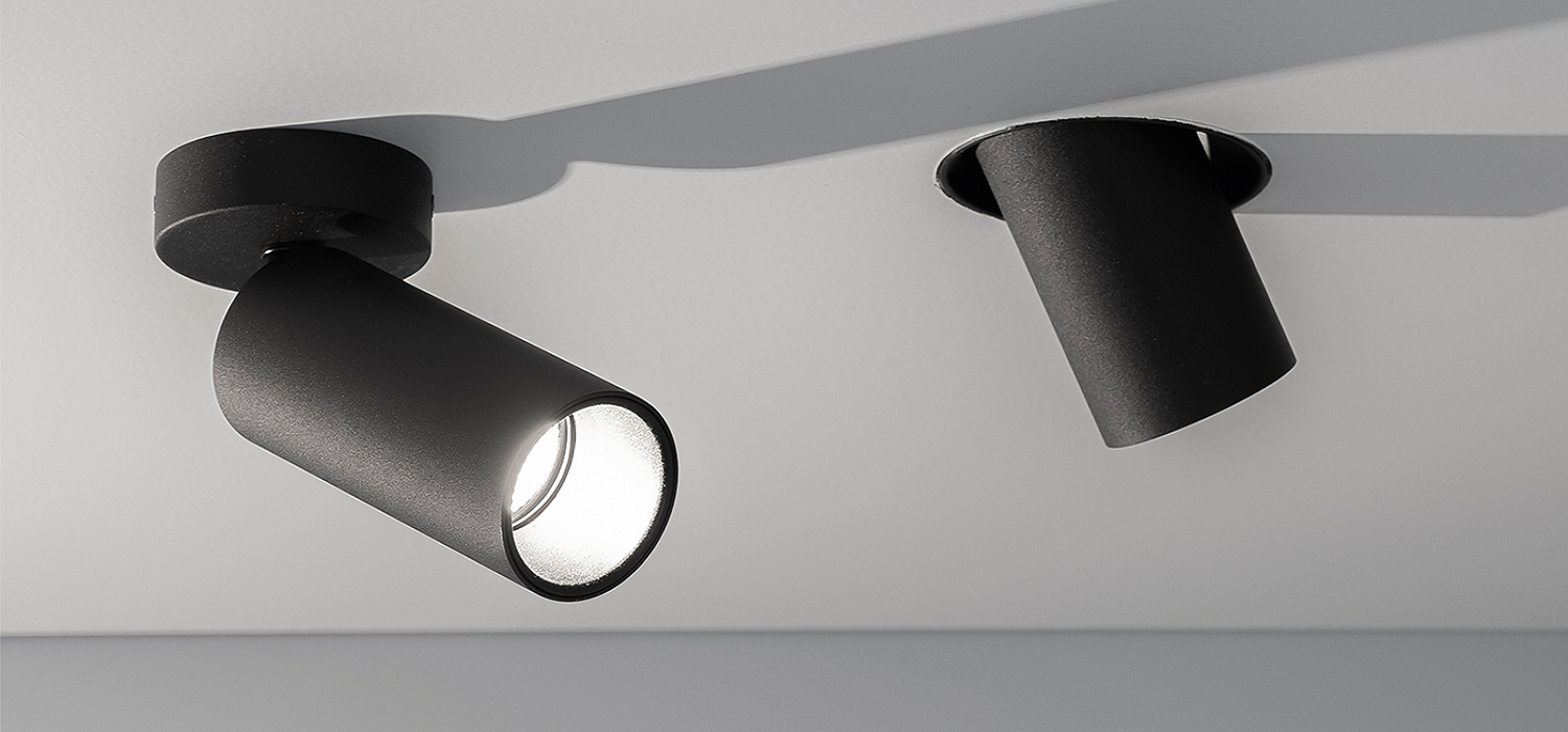 Sorte SPY spotter fra Deltalight