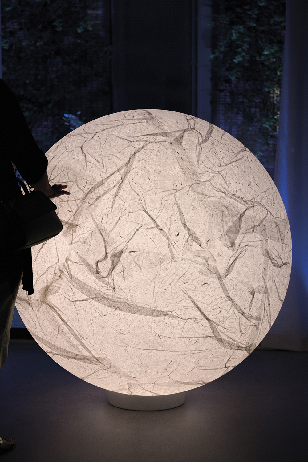 Silhuette av Moon gulvlampe