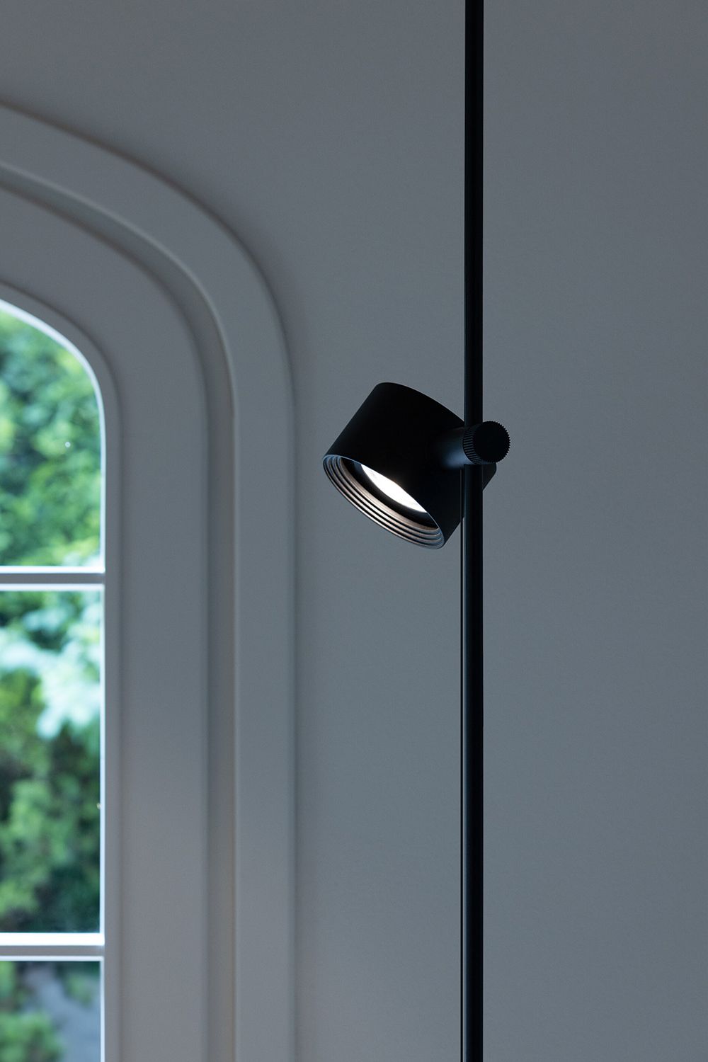 Nærbilde av Set gulvlampe fra Davide Groppi.