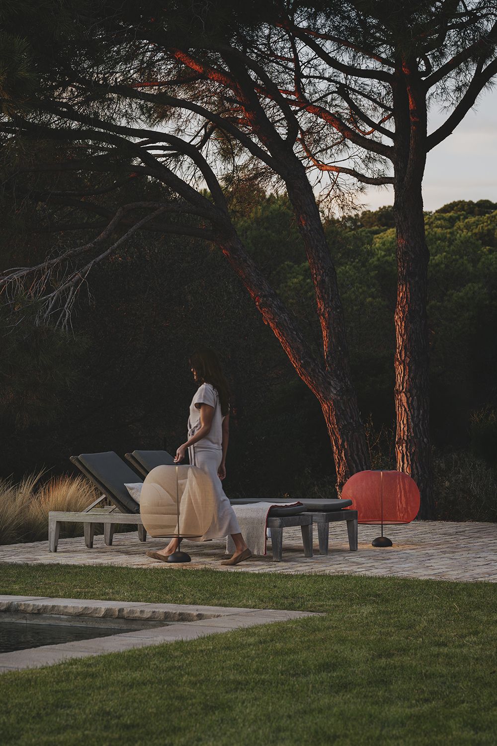 Viba Closer utendørs gulvlamper.