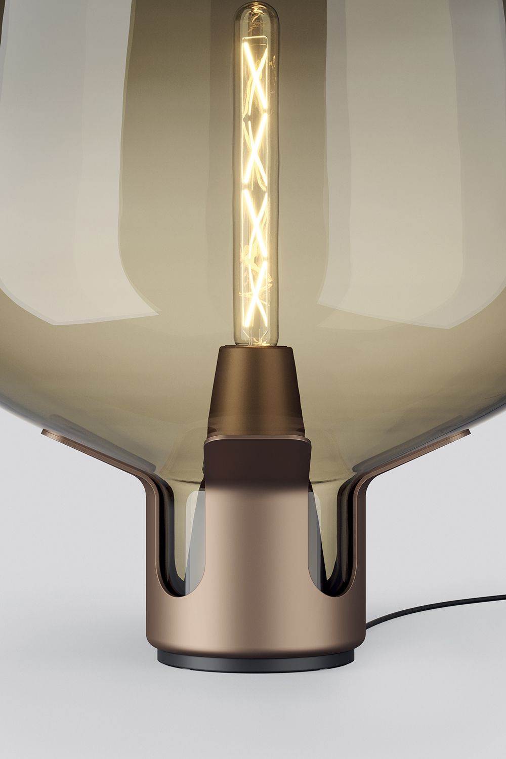 Flar bordlampe.