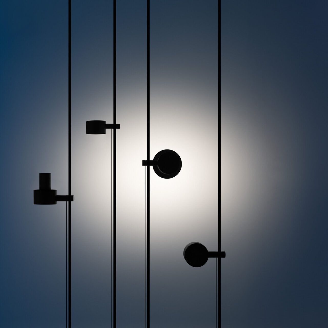 SET belysningssystem fra Davide Groppi.