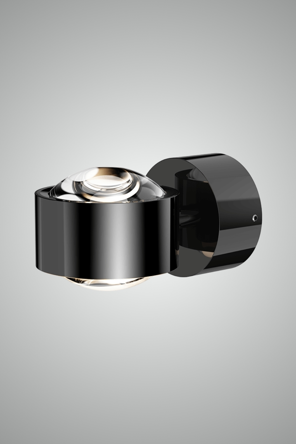 Sort Spin vegglampe fra Neko Lighting