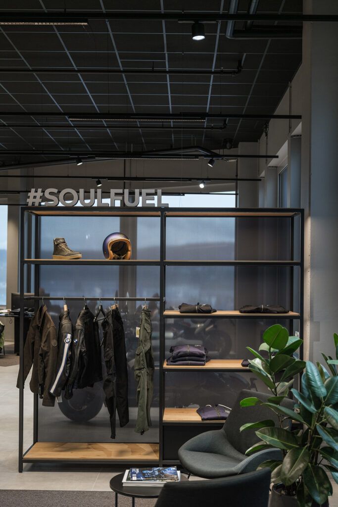 Belysning i taket hos MCO Vollebekk.