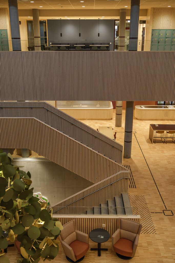 Trapp i Cissy Klein VGS i Trondheim.