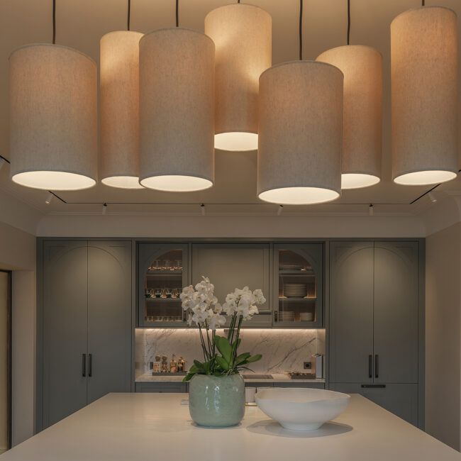 Lysdesign av leilighet i Drammensveien