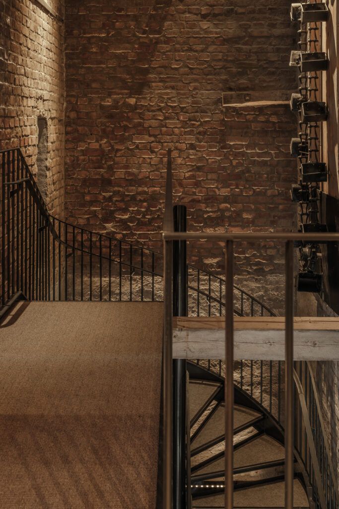 Detaljer i Kalkmølla Kulturstasjon