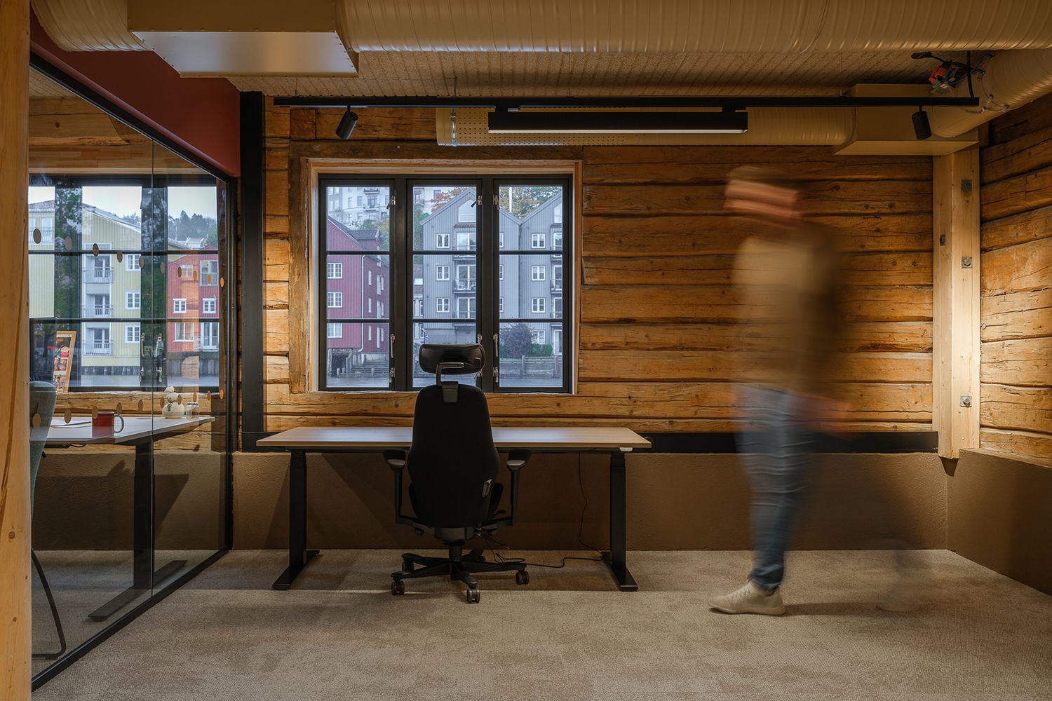 Rail belysningssystem fra Trilux.