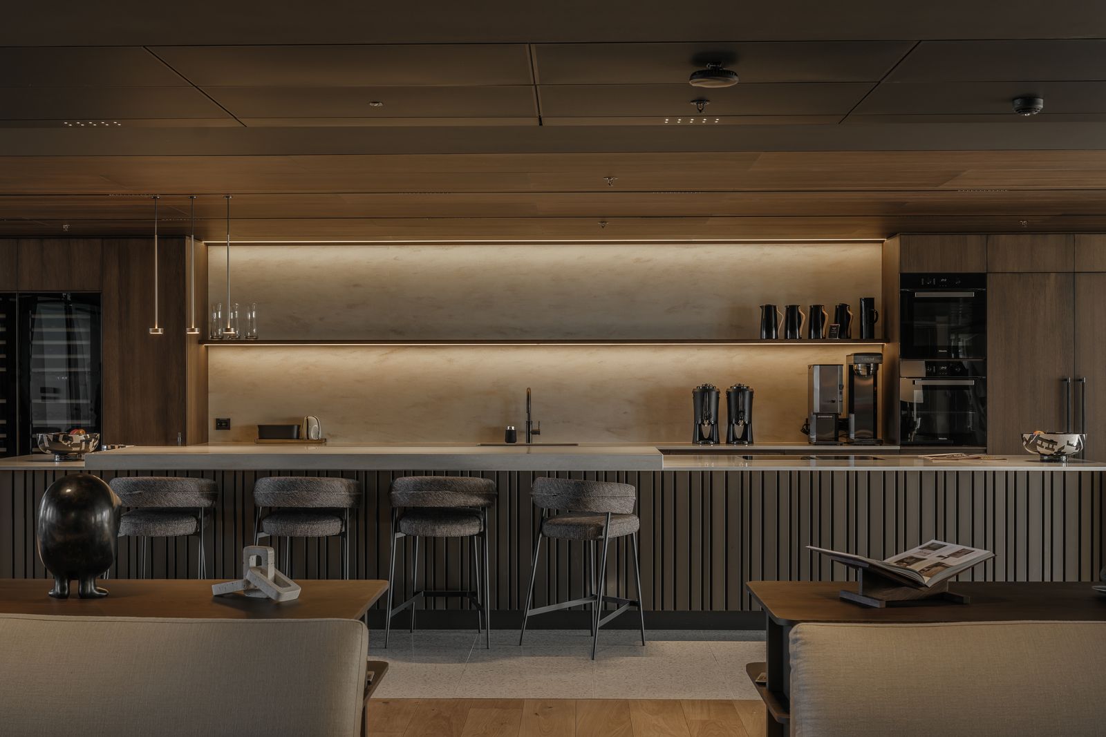 Belysningsdesign av Ragde Eiendom kontorlandskap i Sannergata 2