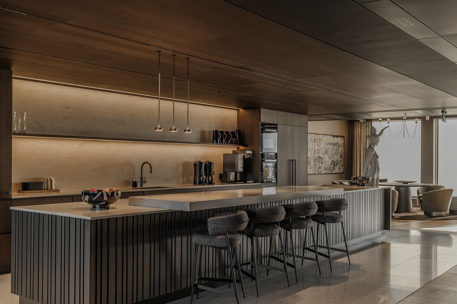 Ulik type belysning hos Ragde Eiendom i Sannergata 2