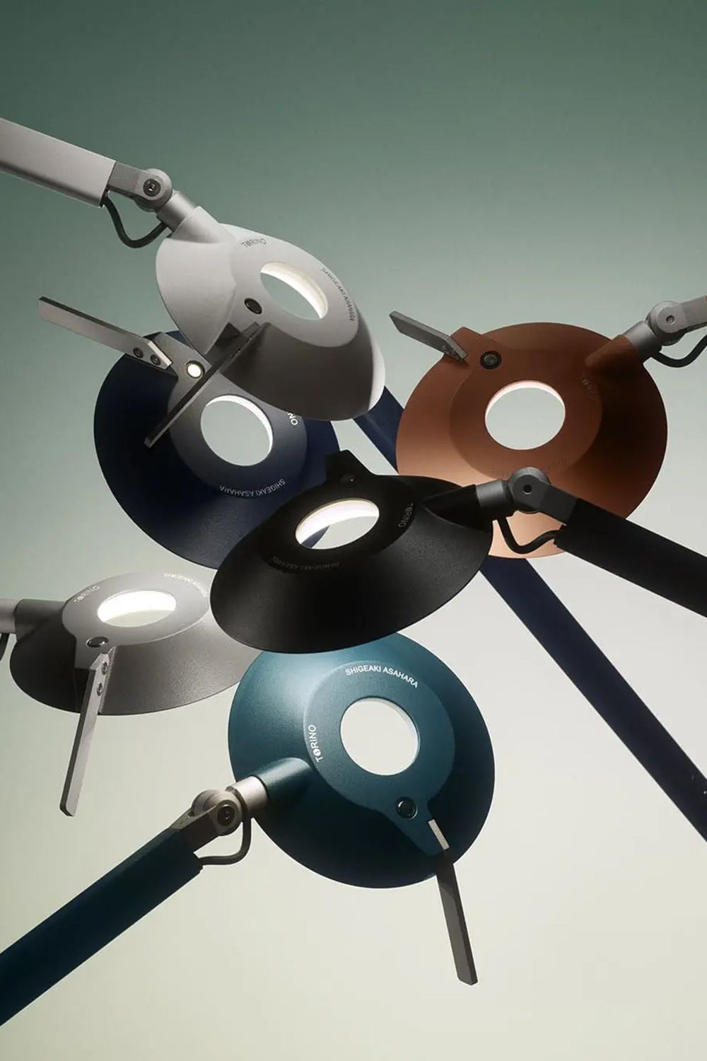 Torino bordlampe fra Stilnovo.
